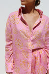 Peony Long Sleeve Button Up