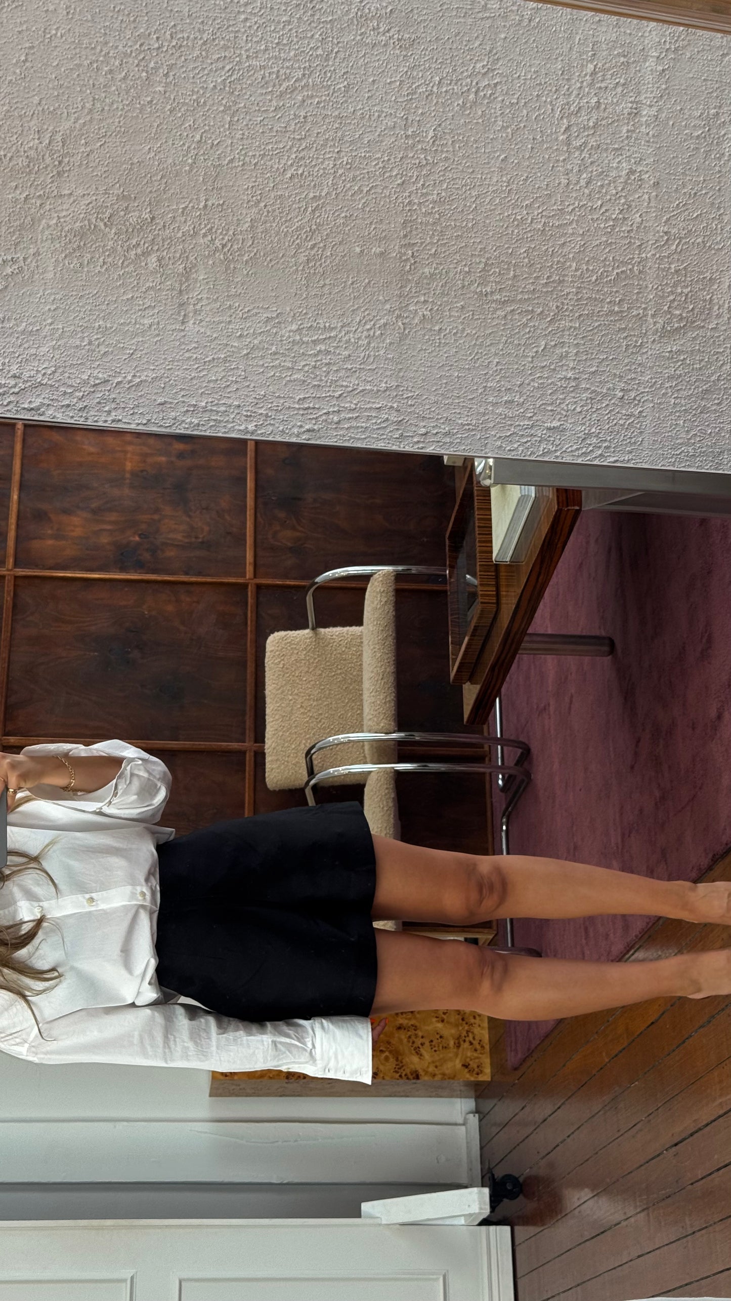 White Cotton Button-Up