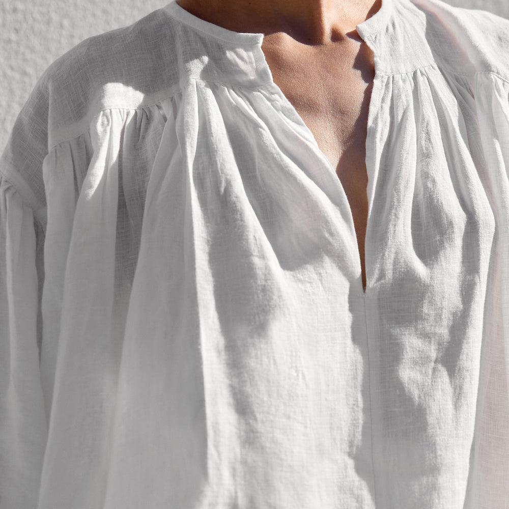 
                      
                        White Puffy Shirt
                      
                    